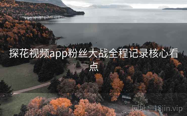 探花视频app粉丝大战全程记录核心看点 探花视频app粉丝大战全程记录核心看点